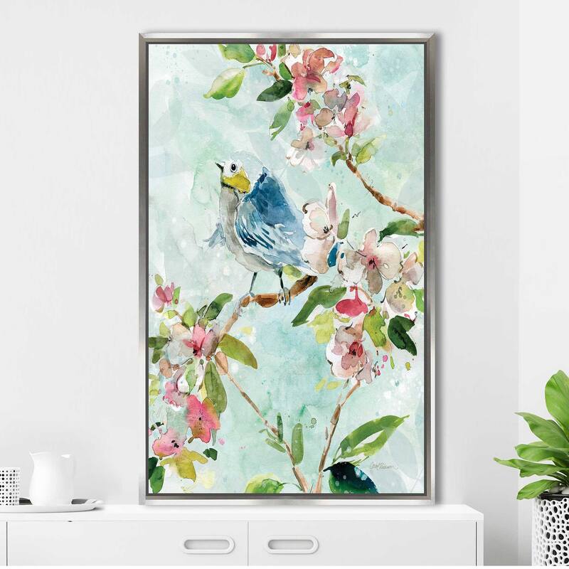"Asbury Garden Song II" by Carol Robinson Print on Floating Canvas