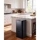 preview thumbnail 9 of 19, 16 Gal Dual Trash Can for Kitchen, 2 Compartment Garbage Can with Compost Bin, Trash and Recycle Bin Combo