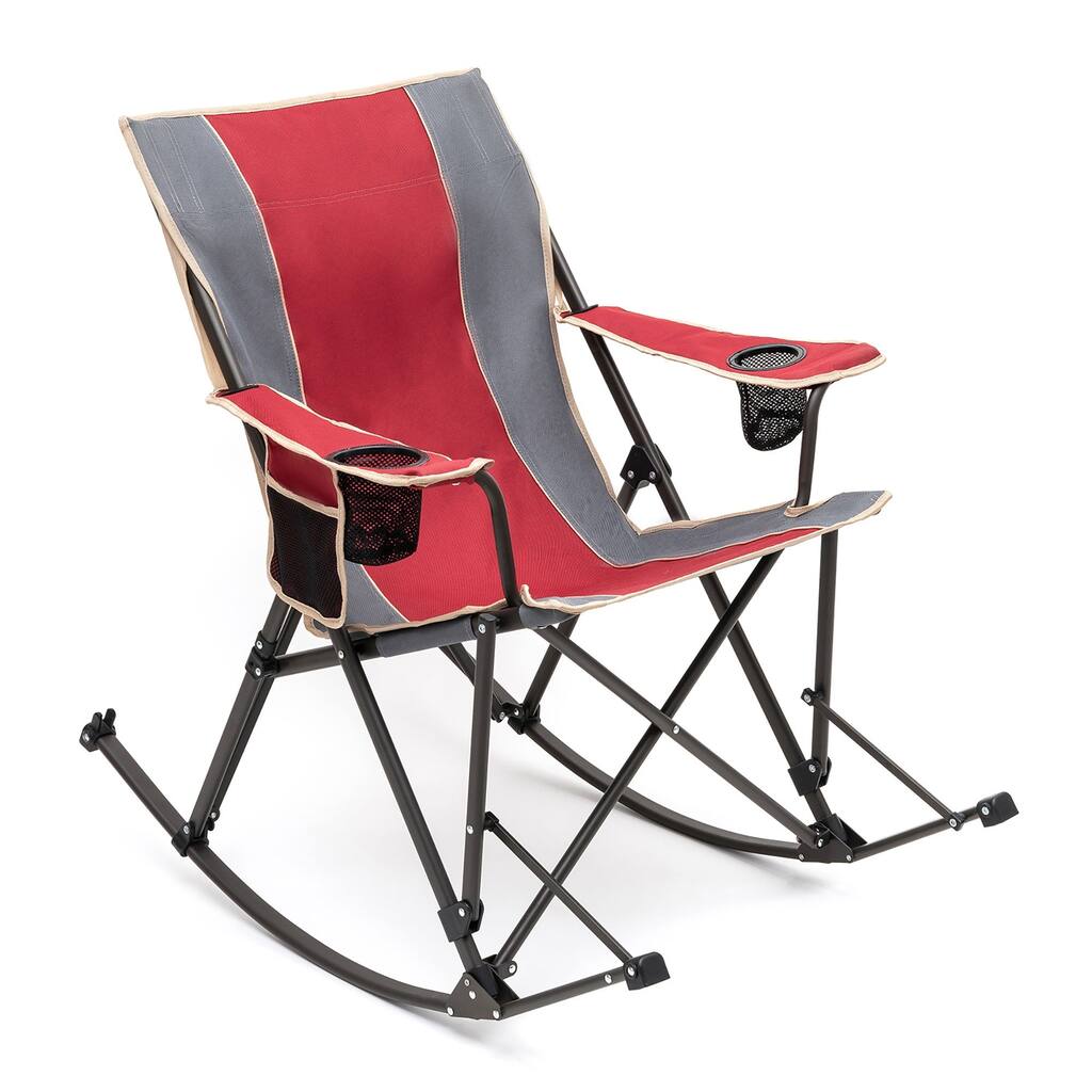 Portable Folding Beach Rocking Chair Set of 2