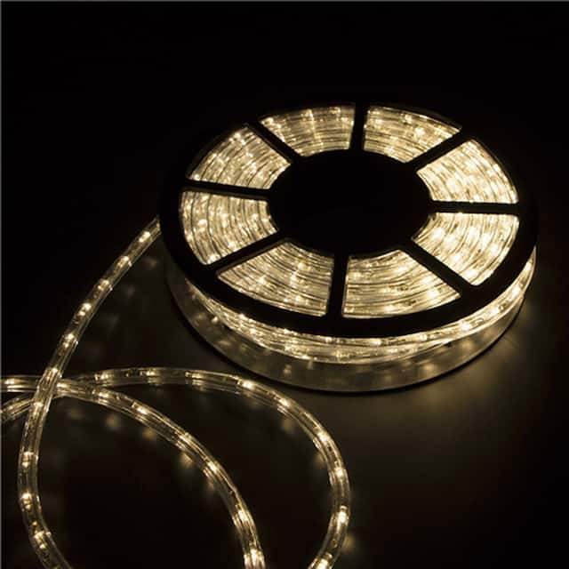 Ainfox 50/100ft LED Rope Light Outdoor Christmas Decorative Party Lighting