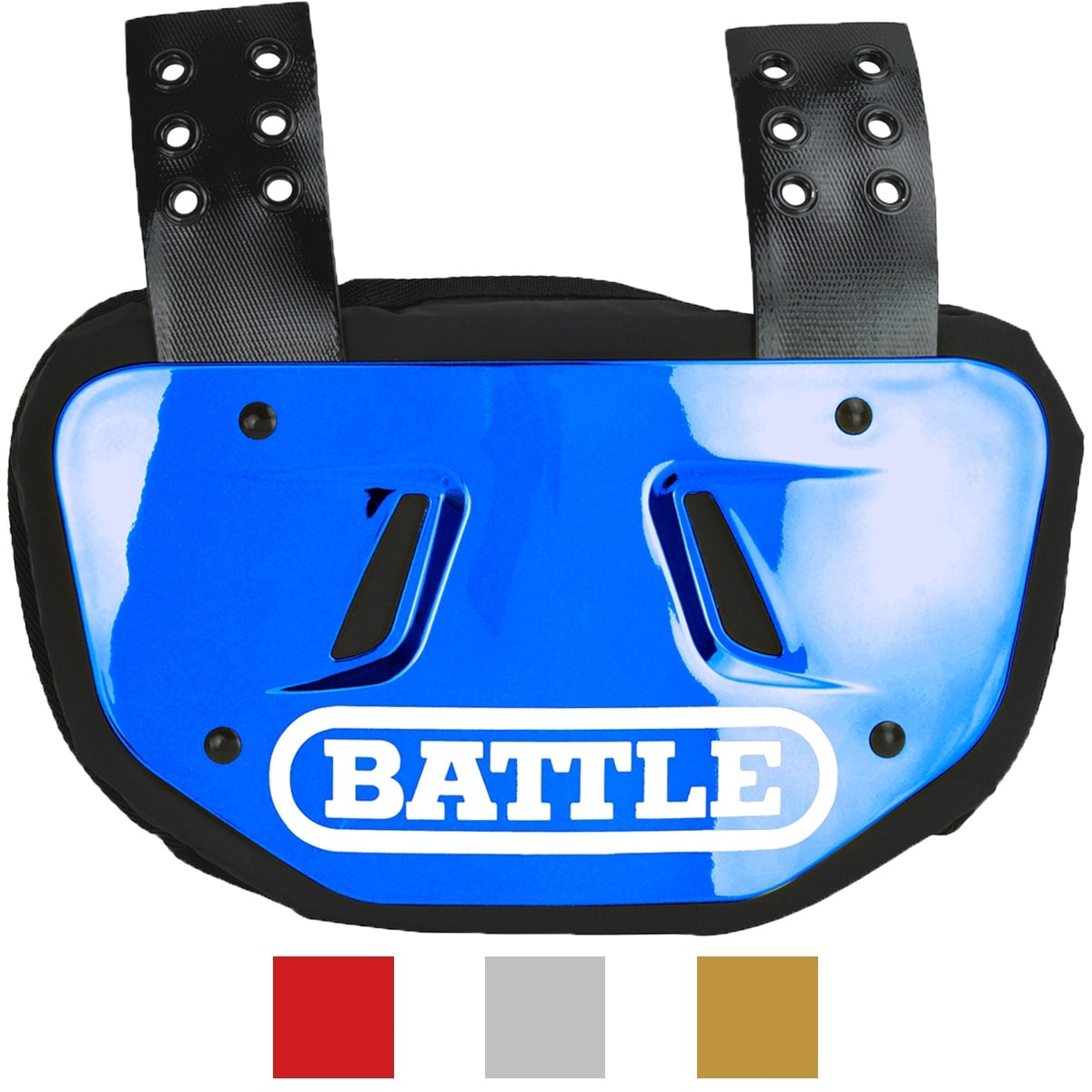 Shop Battle Sports Adult Chrome Protective Football Back Plate