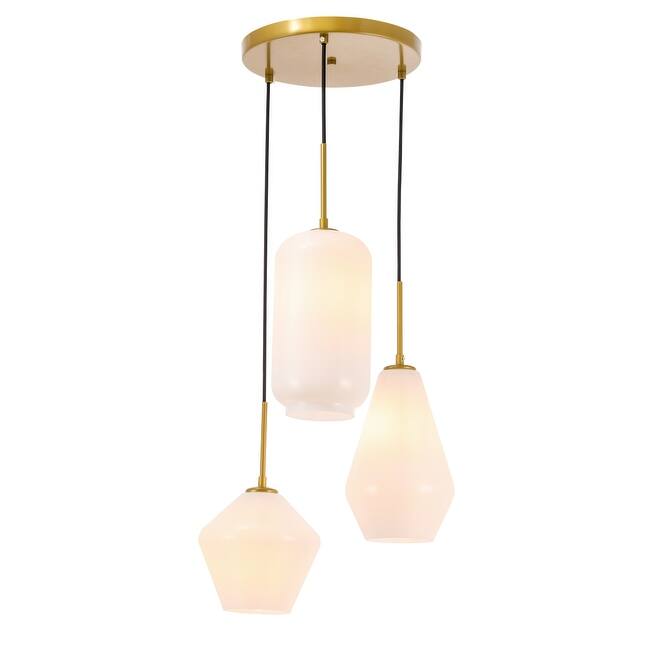 Gerald Glass 3-light Pendant