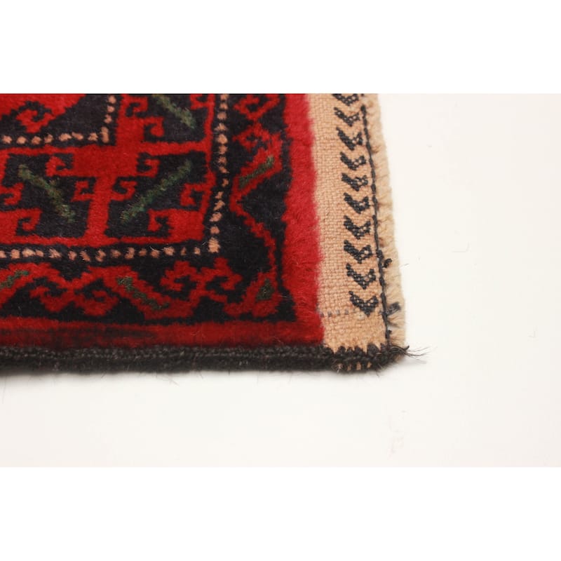 Teimani Red Rug 2'10" x 4'7" - 2'10 x 4'7