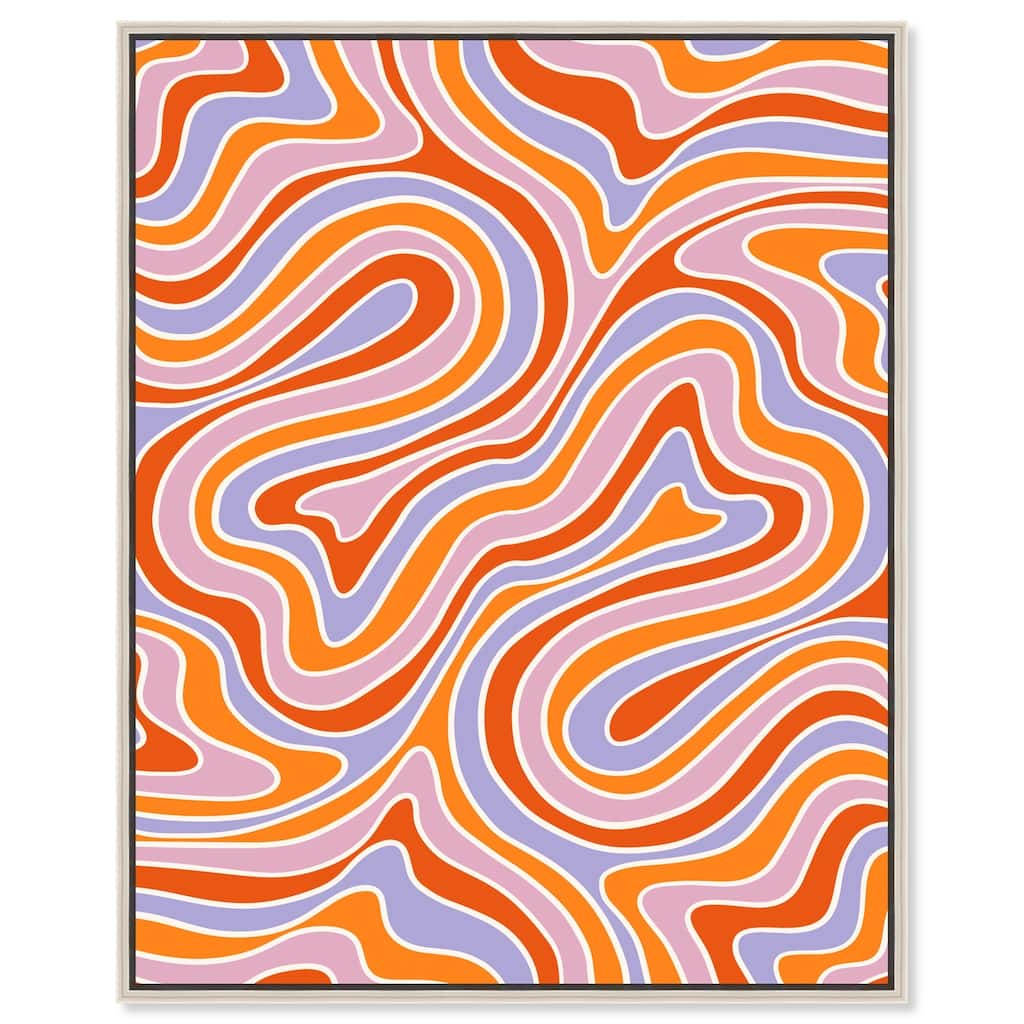 Bubble Gum Retro I Canvas by Art Remedy