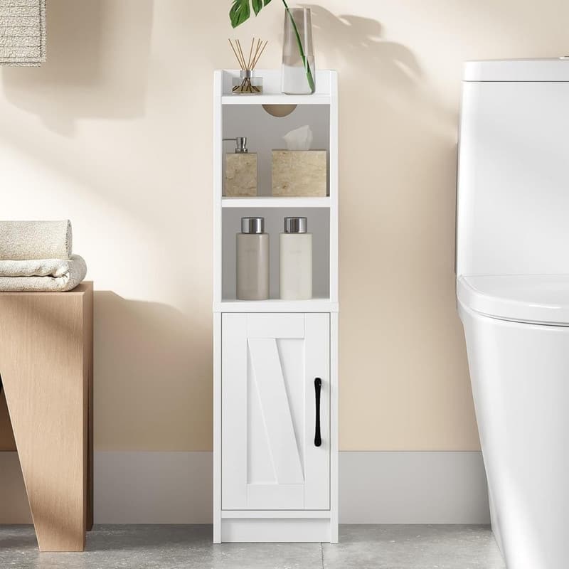 Bathroom Storage Cabinet - White