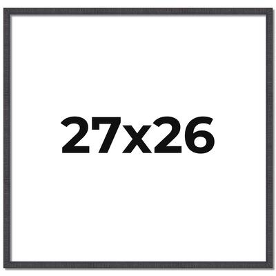 27x26 Frame Brown Picture Frame - Complete Modern Photo Frame Includes
