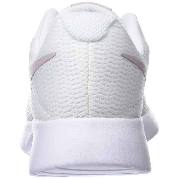 nike tanjun white metallic silver