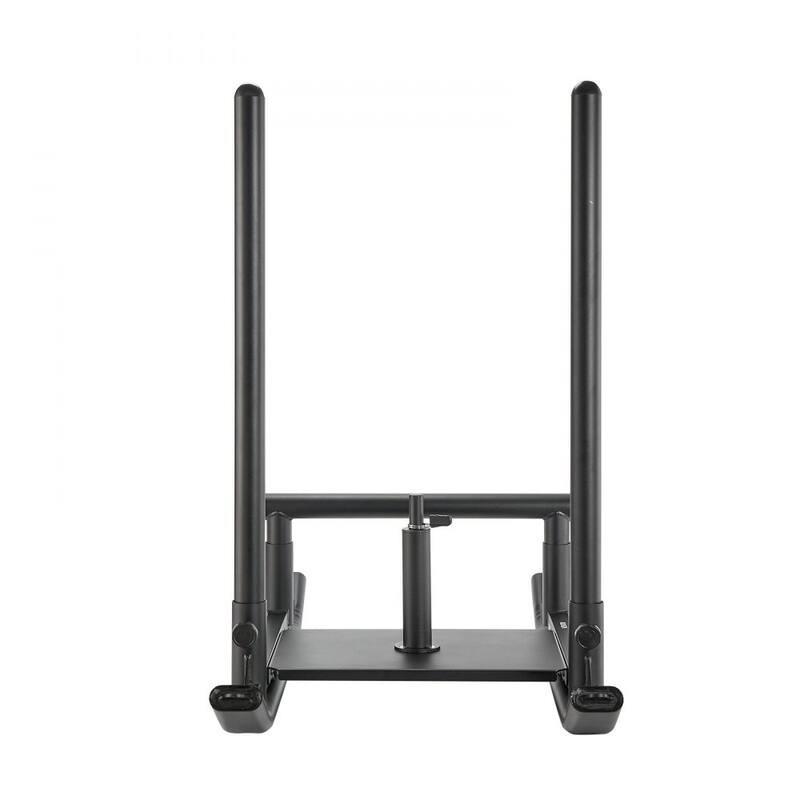 Steel Speed Training Sled with Adjustable Harness and Shoulder Straps for Strength Workouts - 40.6” x 26” x 40.9”
