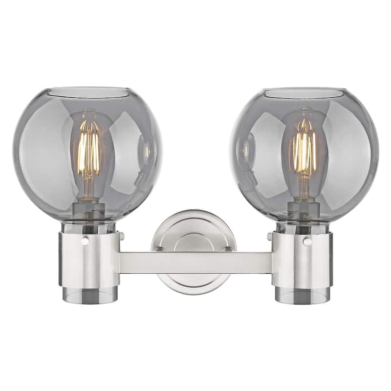 Innovations Lighting 464-2W-G464B-7SM Lawton Sphere 2 Light 16" Wide