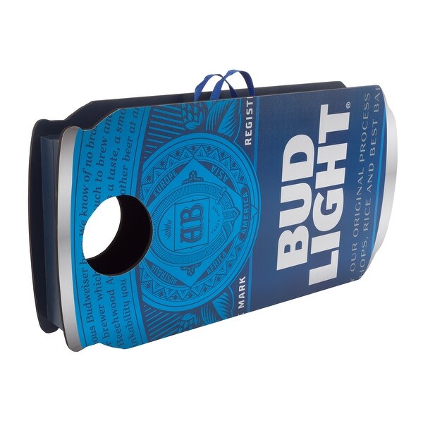 Bud Light Cornhole Bean Bag Toss Game and 8 Bags - Bed Bath