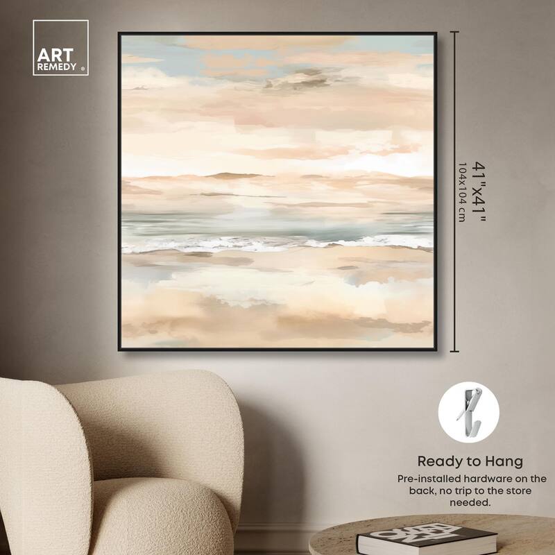 Roseate Skyfall II Canvas by Art Remedy