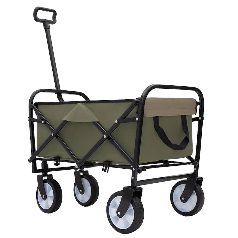 Collapsible Foldable Wagon Cart Beach - Multi