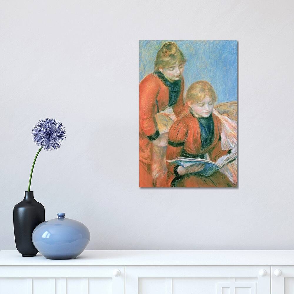 iCanvas "The Two Sisters" by Pierre-Auguste Renoir Canvas Print
