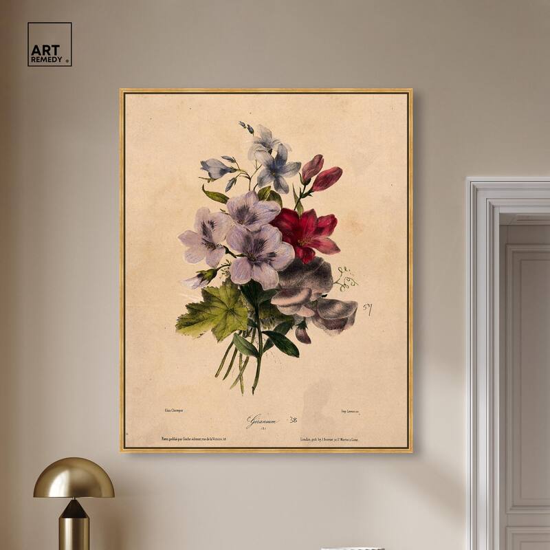 Elisa's Blooms Canvas by Art Remedy