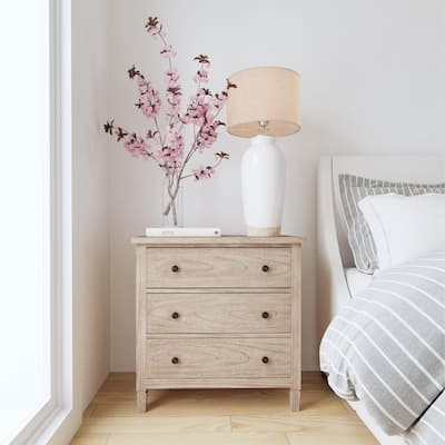 Flagstaff 3-Drawer Wood Dresser