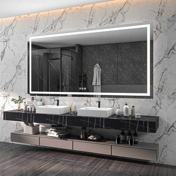 Led looking mirror cheap