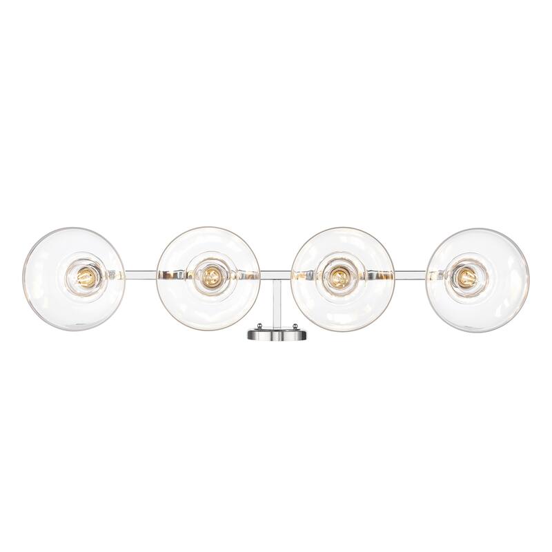 Yep by Golden Lighting Carver 4-light Vanity in Chrome