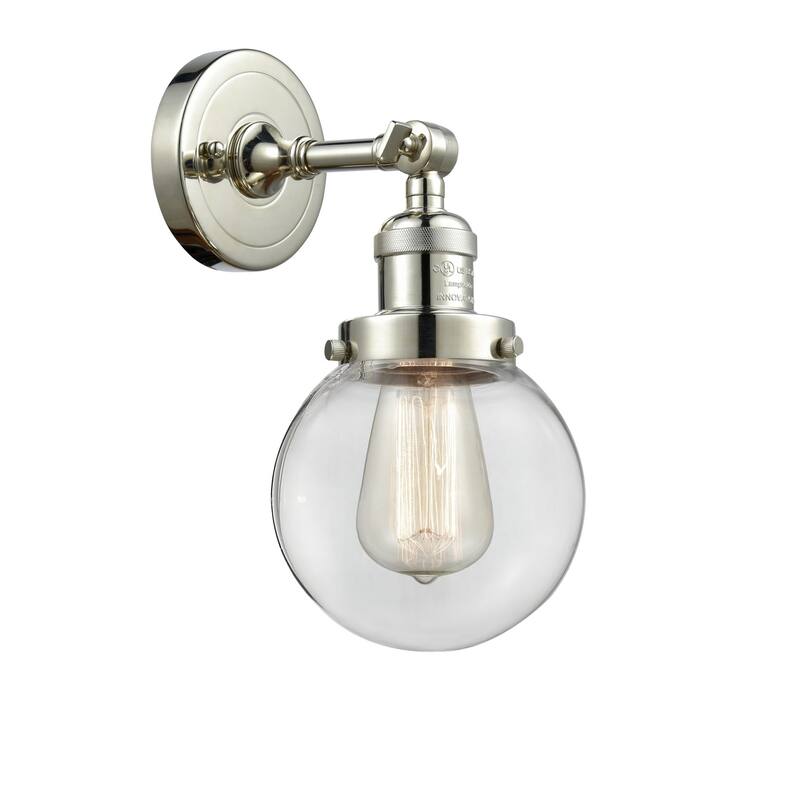 Innovations Lighting Beacon Single Light 12" Tall Bathroom Sconce with