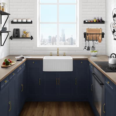 Delice 24 x 18 Ceramic, Farmhouse Kitchen Sink - 24" x 18"