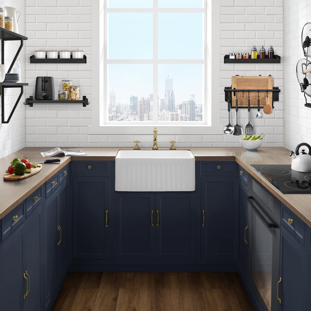 Delice 24 x 18 Ceramic, Farmhouse Kitchen Sink - 24" x 18"
