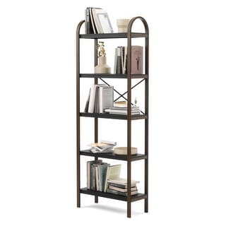 Umbra 1016840 Bellwood 24" Wide 5 Shelf Wood Shelving Unit