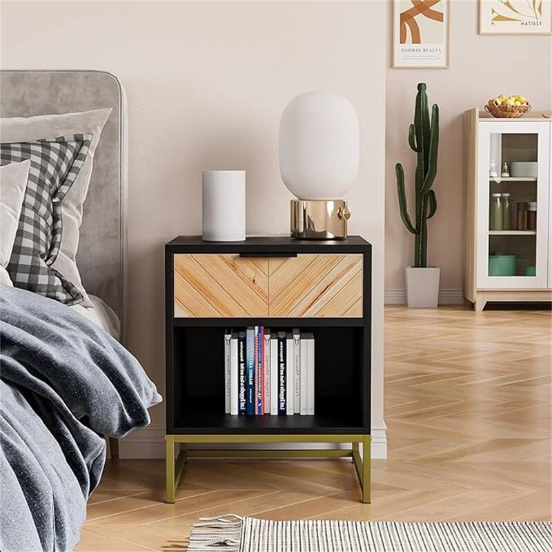 Nightstand with Charging Station