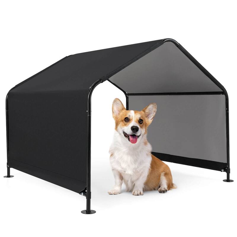 Costway Outdoor Dog Shade Shelter for Small Medium Large Breeds Pet - See Details