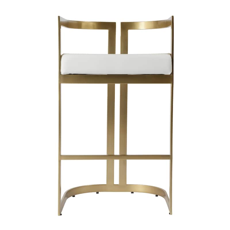 Clarence Faux Leather 35" Barstool