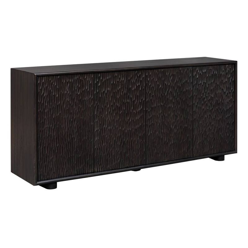 Uttermost Stevenson Chiseled 4 Door Cabinet