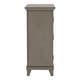 preview thumbnail 5 of 3, Kembel Transitional Grey 29-inch Wood 2-Shelf Hallway Cabinet by Furniture of America
