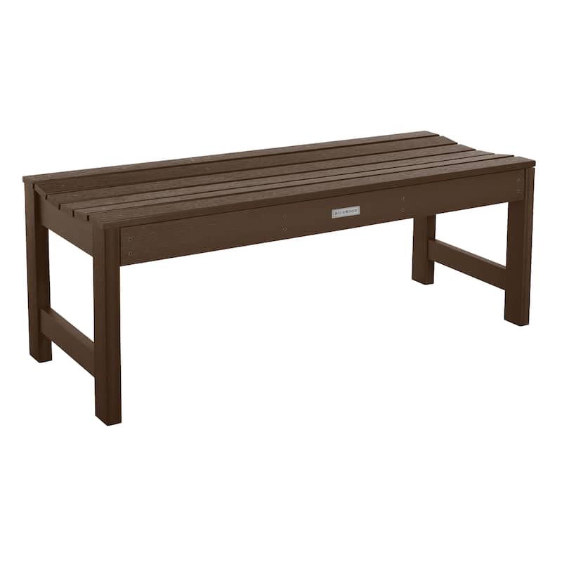 HIGHWOOD Lehigh 4-foot Picnic Bench - Weathered Acorn