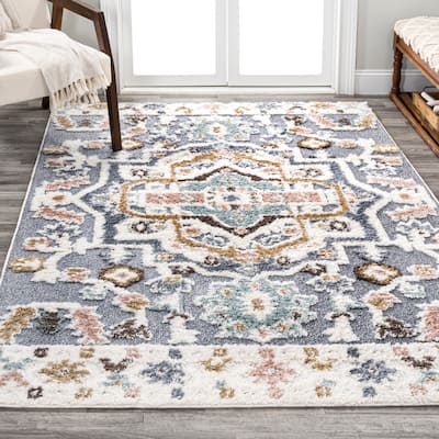 JONATHAN Y Giglio Contemporary Beach Strie' Striped Area Rug
