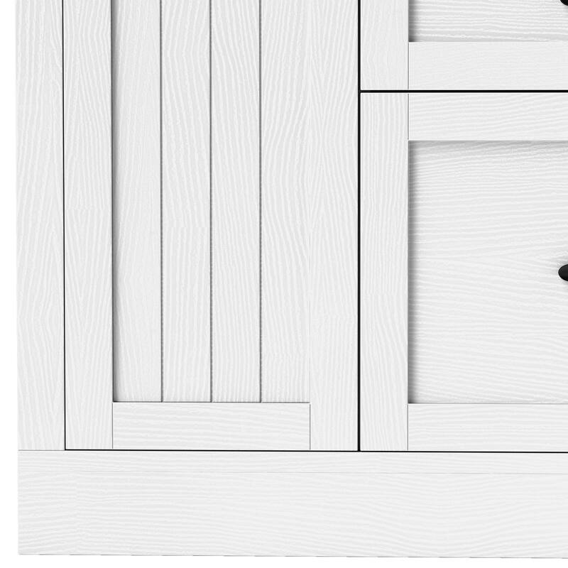 Moasis 47" Modern Buffet Sideboard Cabinet with Storage for Dining Room - N/A