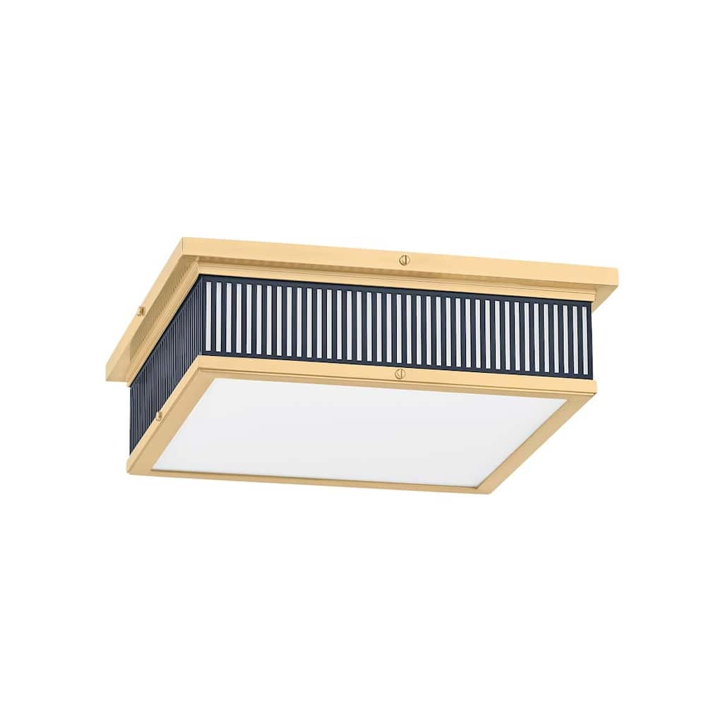 Hudson Valley Lighting MDS1900 Ashdown 14" Wide LED Flush Mount Square