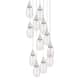 Option Polished Nickel / Striped Clear