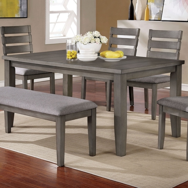 Gray barn store dining set