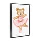preview thumbnail 2 of 32, Stupell Ballerina Teddy Bear Framed Giclee Art Design By Amy Hall