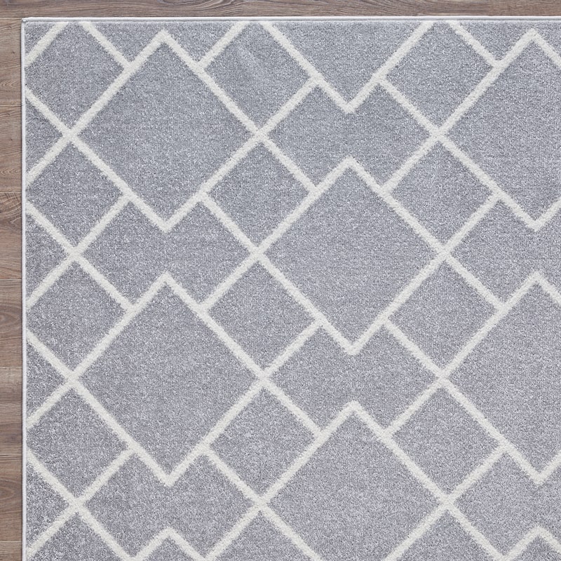 Loomaknoti Kissandrah Bleyana Gray Area Rug