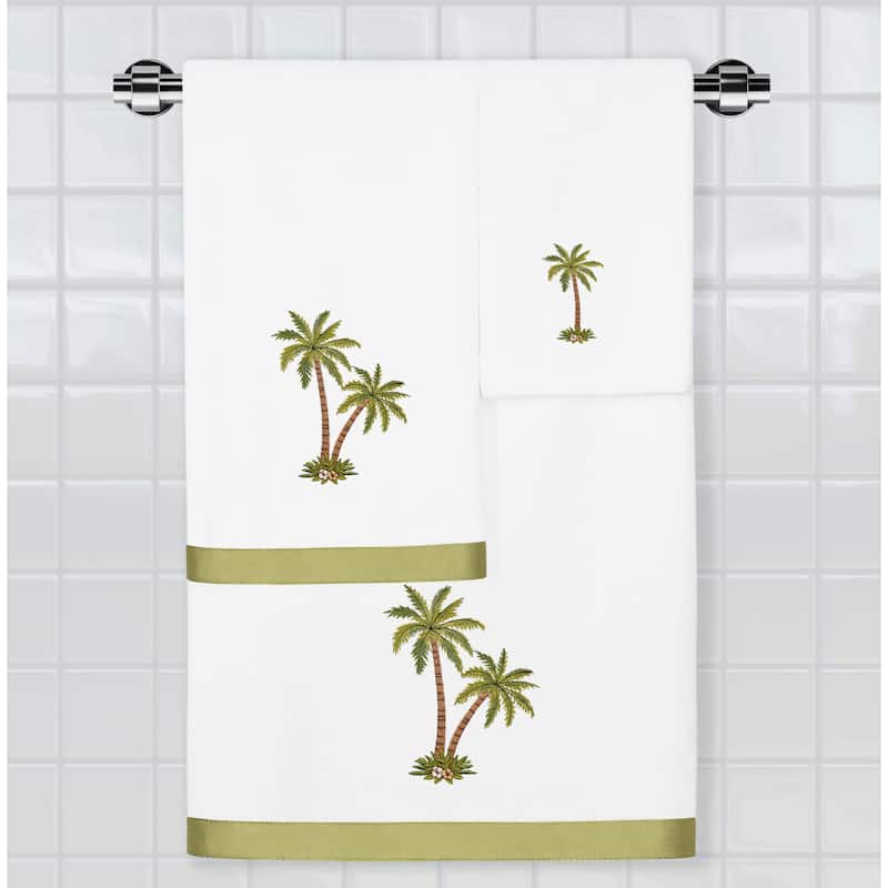 Authentic Hotel and Spa Turkish Cotton Palmera 2 PC Hand Towel Set