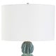 preview thumbnail 4 of 3, Uttermost Bonaire Teal Blue Table Lamp - N/A