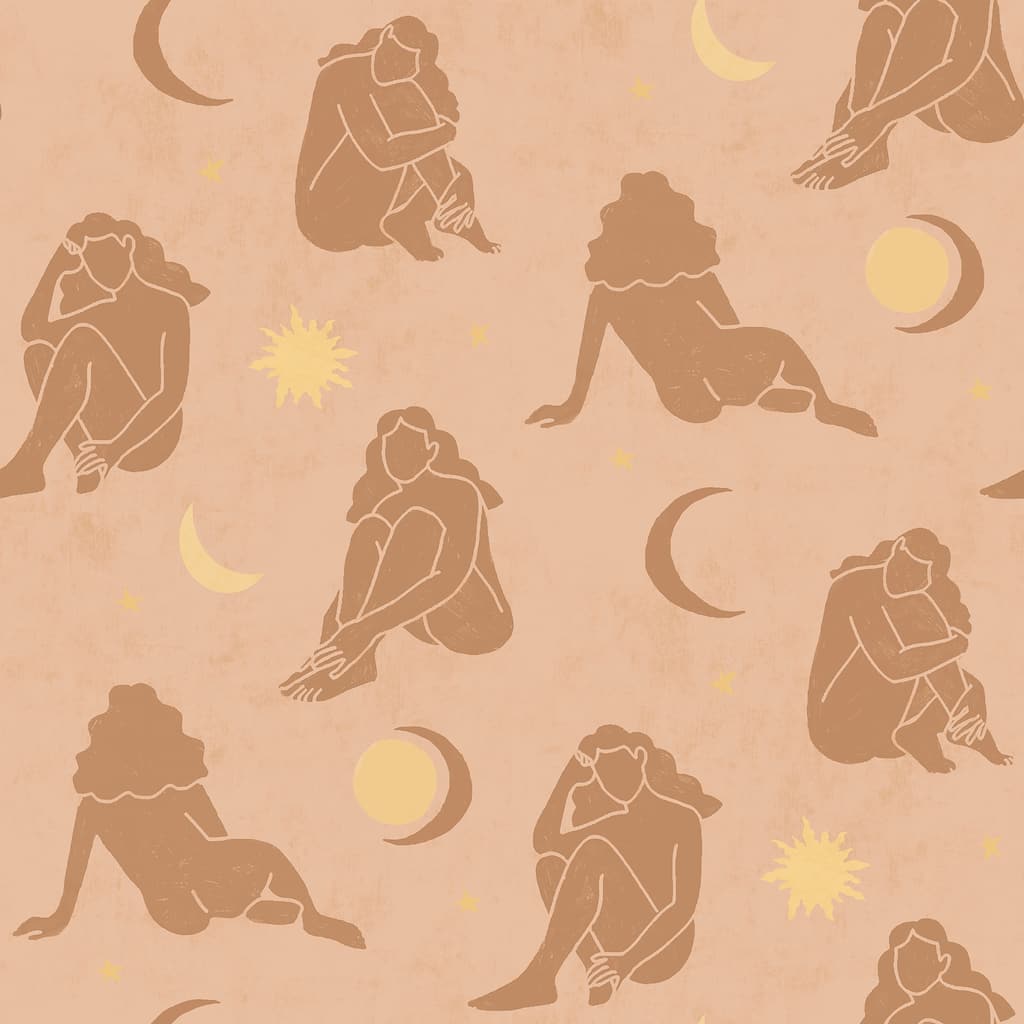 Alja Horvat Blush Nudes Peel & Stick Wallpaper