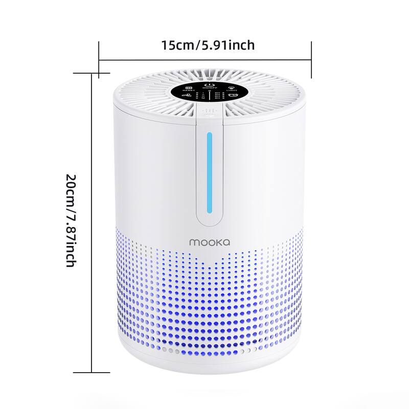 Portable H13 HEPA Air Purifier for Pets and Smoke