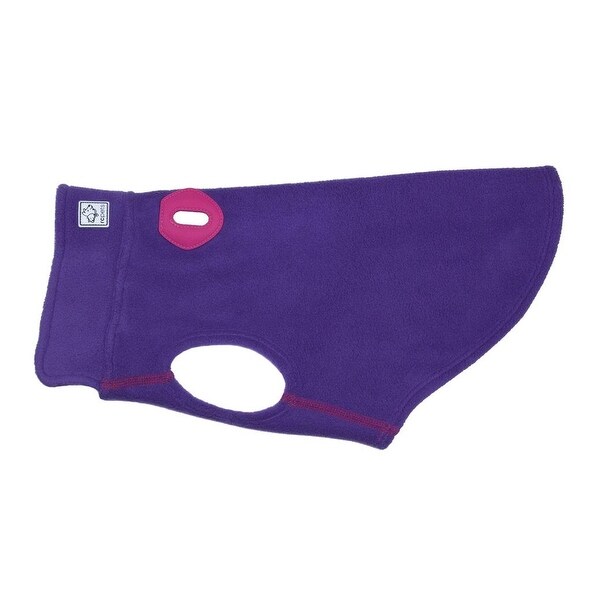 Shop Rc Pet Baseline Fleece Dog Pullover Purple And Pink Size