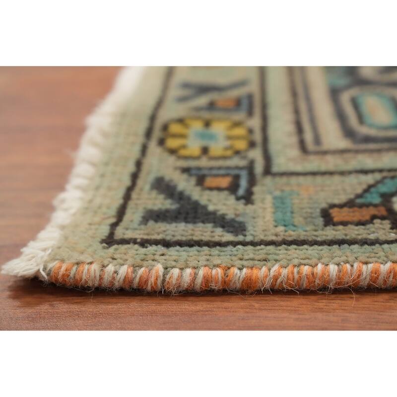 Hand Knotted Oriental 100% Wool Carpet Traditional Floral Beige & Ivories Tabriz Area Rug - 12' 8'' X 9' 5''