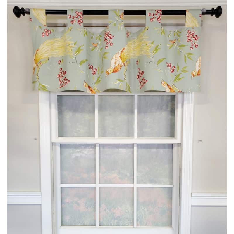 RLF Home Long Tail Tab Valance