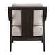 preview thumbnail 4 of 4, Uttermost Lyle 27 1/4 Inch Wide Wood Frame Accent Chair with Fabric