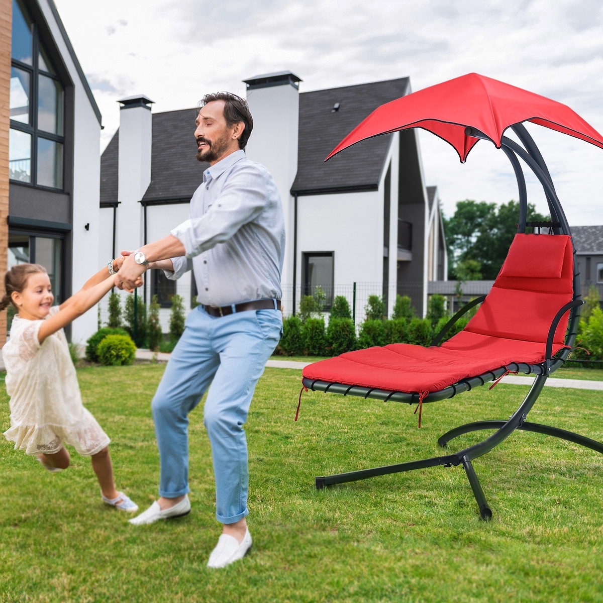 Finether hanging chaise lounge chair store