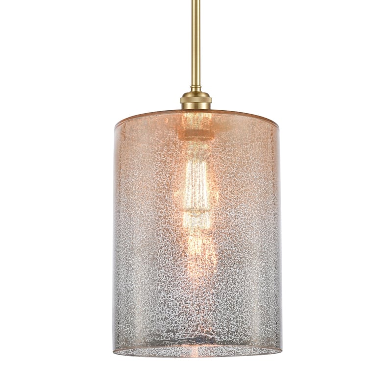 Innovations Lighting 516-1S-14-9-L Cobbleskill Pendant Cobbleskill 9" - Mercury / Satin Gold
