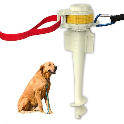 Diggo Dog Stake Beach Anchor - Dog Beach Essentials for All Dog Sizes - 1pc