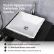 preview thumbnail 108 of 146, 72" Bathroom Vanity Set Glass Ceramic Vessel Sink Side Cabinet Combo